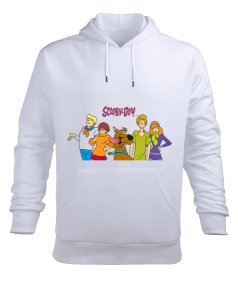 Scooby Doo Erkek Kapüşonlu Hoodie Sweatshirt