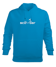 Scooter Erkek Kapüşonlu Hoodie Sweatshirt