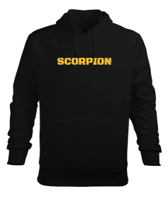 Scorpion Erkek Kapüşonlu Hoodie Sweatshirt