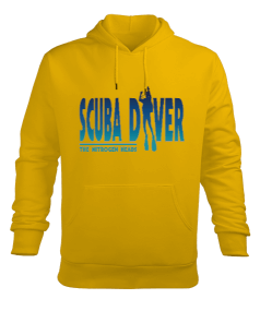 SD-10 Scuba Diver Erkek Kapüşonlu Hoodie Sweatshirt