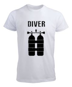 SD-13 Double Tank Diver Erkek Tişört