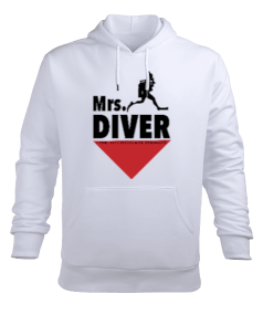 SD-20 Mrs. Diver Erkek Kapüşonlu Hoodie Sweatshirt