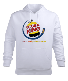 SD-21 Scuba King Erkek Kapüşonlu Hoodie Sweatshirt