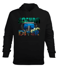 SD-31 Scuba Diver Erkek Kapüşonlu Hoodie Sweatshirt