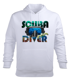 SD-31 Scuba Diver Erkek Kapüşonlu Hoodie Sweatshirt