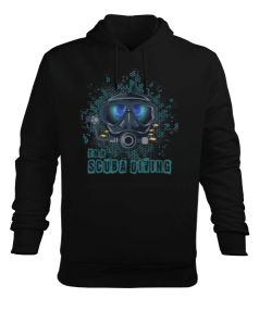 SD-32 Scuba Diver Erkek Kapüşonlu Hoodie Sweatshirt