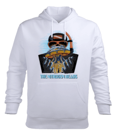 SD-33 Dalgıç ve Denizanası Erkek Kapüşonlu Hoodie Sweatshirt