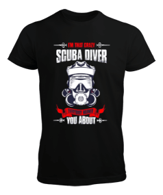 SD-37 Crazy Scuba Diver Erkek Tişört