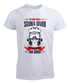 SD-37 Crazy Scuba Diver Erkek Tişört