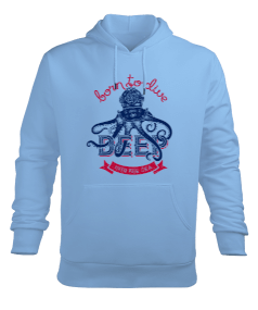 SD-41 Born to Dive Erkek Kapüşonlu Hoodie Sweatshirt