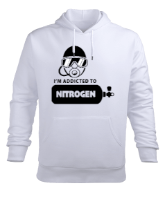 SD-43 Addicted To Nitrogen Erkek Kapüşonlu Hoodie Sweatshirt