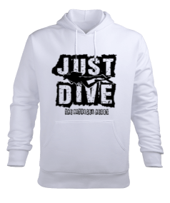 SD-46 Just Dive Erkek Kapüşonlu Hoodie Sweatshirt