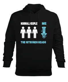 SD-47 Normal People Erkek Kapüşonlu Hoodie Sweatshirt