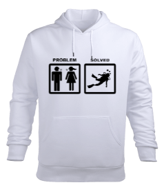 SD-49 Problem Solved Erkek Kapüşonlu Hoodie Sweatshirt