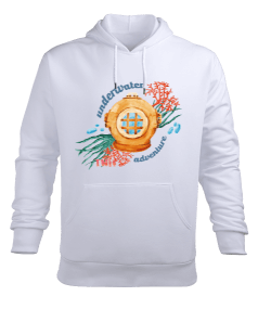 SD-56 Underwater Adventure - Helmet Erkek Kapüşonlu Hoodie Sweatshirt