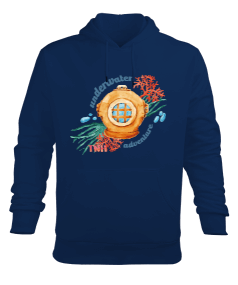 SD-56 Underwater Adventure - Helmet Erkek Kapüşonlu Hoodie Sweatshirt