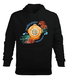 SD-56 Underwater Adventure - Helmet Erkek Kapüşonlu Hoodie Sweatshirt