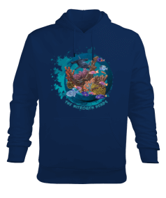 SD-64 Reef - Resif Erkek Kapüşonlu Hoodie Sweatshirt