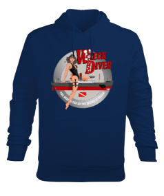 SD-65 Wreck Diver Erkek Kapüşonlu Hoodie Sweatshirt