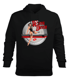 SD-65 Wreck Diver Erkek Kapüşonlu Hoodie Sweatshirt