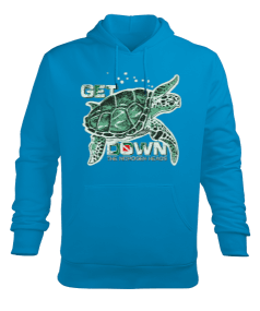 SD-68 Kaplumbağa Erkek Kapüşonlu Hoodie Sweatshirt