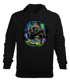 SD-73 Helmet Erkek Kapüşonlu Hoodie Sweatshirt