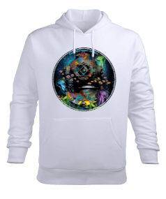 SD-73 Helmet Erkek Kapüşonlu Hoodie Sweatshirt