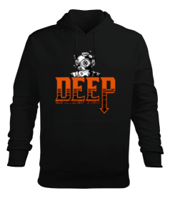 SD-74 Deep Helmet Erkek Kapüşonlu Hoodie Sweatshirt