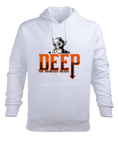 SD-74 Deep Helmet Erkek Kapüşonlu Hoodie Sweatshirt