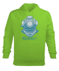 SD-78 Blue Helmet Aquanaut Erkek Kapüşonlu Hoodie Sweatshirt