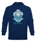 SD-78 Blue Helmet Aquanaut Erkek Kapüşonlu Hoodie Sweatshirt