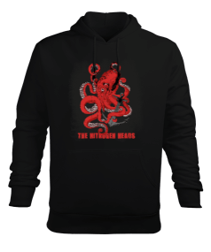 SD-83 Çapa Ahtapot Erkek Kapüşonlu Hoodie Sweatshirt