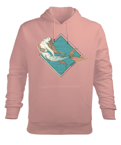 SD-93 Mermaid - Denizkızı Erkek Kapüşonlu Hoodie Sweatshirt