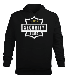 Security Guard Erkek Kapüşonlu Hoodie Sweatshirt