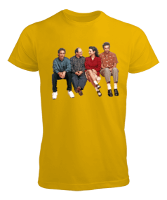 Seinfeld Kramer George Elaine Erkek Tişört