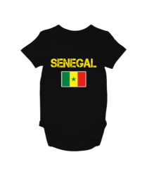 Senegal,Senegal Bayrağı,Senegal flag. Siyah Bebek Zıbını