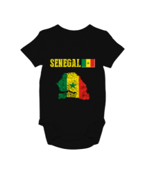 Senegal,Senegal Bayrağı,Senegal flag,Senegal haritası. Siyah Bebek Zıbını