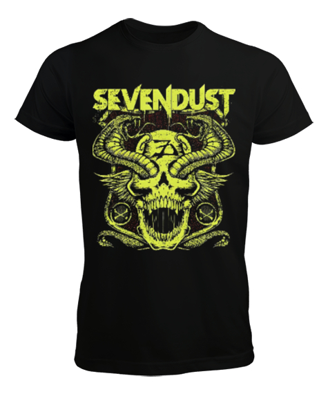 Sevendust Siyah Erkek Tişört