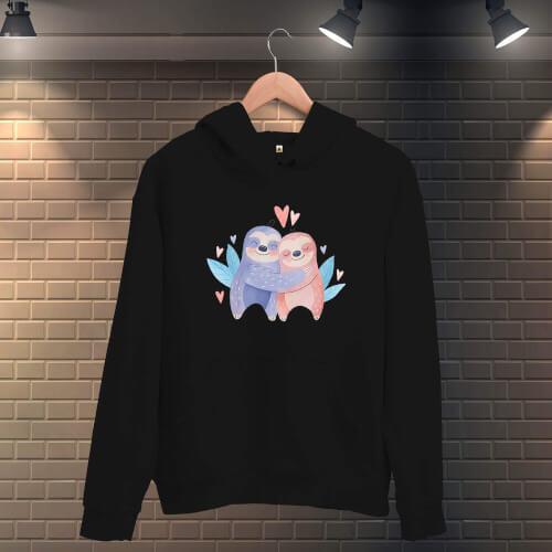 Sevgili Kualalar Erkek Kapüşonlu Sweatshirt