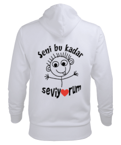 Sevgimiz Erkek Kapüşonlu Hoodie Sweatshirt