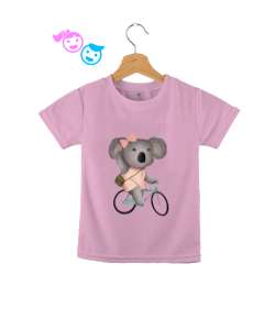 Sevimli Koala Pembe Çocuk Unisex