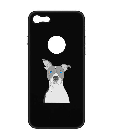 Sevimli Köpek- İllüstrasyon köpek İPhone 8 - Tisho