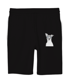 Sevimli Köpek- İllüstrasyon köpek Unisex Sweatshirt Şort Regular Fit