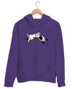 Sevimli Köpek - Sweet Dog V2 Mor Unisex Kapşonlu Sweatshirt