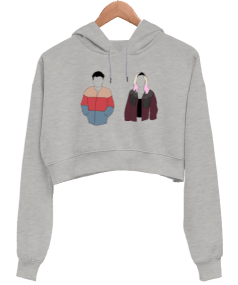 Sex Education Hoodie Kadın Crop Hoodie Kapüşonlu Sweatshirt