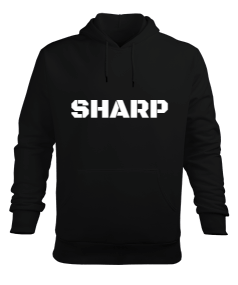 Sharp Erkek Kapüşonlu Hoodie Sweatshirt