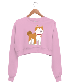 SHIBA Kadın Crop Sweatshirt