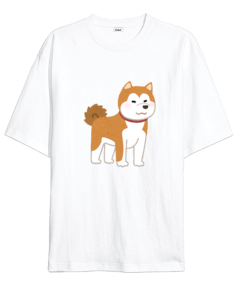 SHIBA Oversize Unisex Tişört