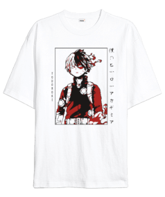 Shoto Todoroki - My Hero Academia Oversize Unisex Tişört