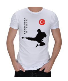 Shotokan Karate Erkek Regular Kesim Tişört Tshirt Erkek Regular Kesim Tişört